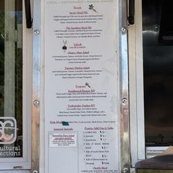 Rootbound Food Cart - Menu