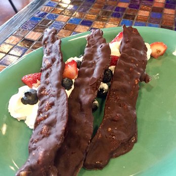Squeeze In - Chocolate covered bacon... amazing! - American Near Me - Las Vegas, Nevada Squeeze In - Chocolate covered bacon... amazing! - American Near Me - Las Vegas, Nevada