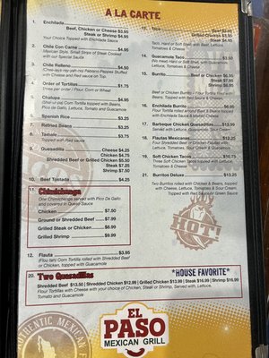Menu photo 5 El Paso Mexican Grill - LaPlace Laplace, LA Menu photo 5 El Paso Mexican Grill - LaPlace Laplace, LA