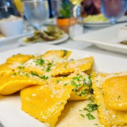 St Helena Bistro - Pumpkin ravioli