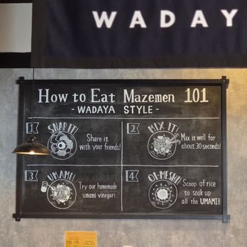 Wadaya - Ramen Near Me - Costa Mesa, California