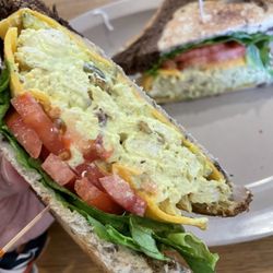 Eatz - Curried chicken salad sandwich melt