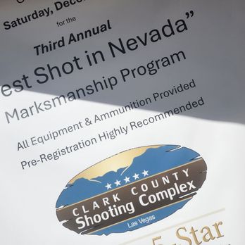 Clark County Shooting Complex - Gun/Rifle Ranges Near Me - Las Vegas, Nevada