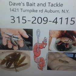 Bait shop address an a sample of what we offer.