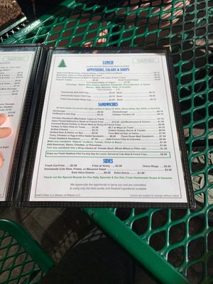 Menu photo 2 Walts Diner Old Forge, NY