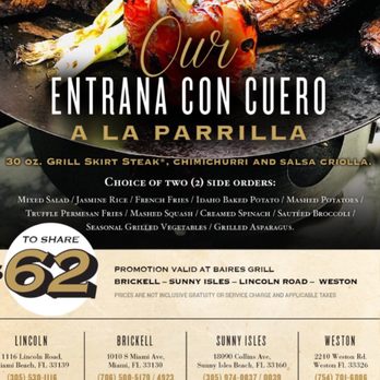 Baires Grill - Weston - Argentine Near Me - Weston, Florida