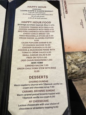 Menu photo 2 Front Row Bar & Grill Hillsboro, OR Menu photo 2 Front Row Bar & Grill Hillsboro, OR