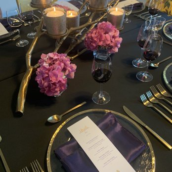 Modern Fine Catering - Table setting by Chef Gereld - Caterers Near Me
