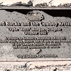 Red Rocks and the Cowboy Artist Statue