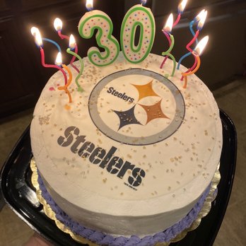 Cold Stone Creamery - a birthday cake with the number 30 on it - Ice Cream & Frozen Yogurt Near Me - Edmond, Oklahoma