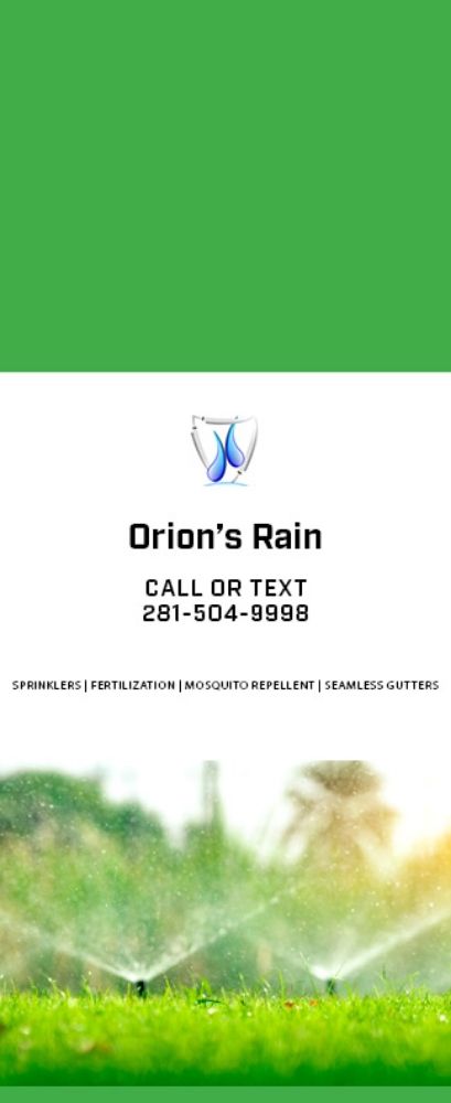 Slide of Orion's Rain