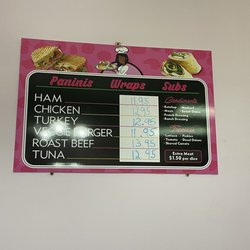 Lucy's Cakes and Cafe - Menu
