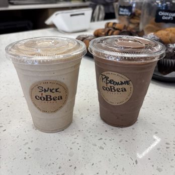 Cobea Coffee - Protein smoothies - snickerdoodle and brownie - Coffee & Tea Near Me - New City, New York Cobea Coffee - Protein smoothies - snickerdoodle and brownie - Coffee & Tea Near Me - New City, New York