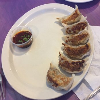 Lona's Lil Eats - Steak and mushroom dumplings - super flavorful - Asian Fusion Near Me - St Louis, Missouri