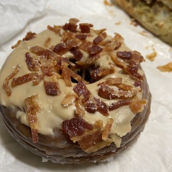 Rose - Maple bacon cronut - Donuts Near Me - Temple City, California Rose - Maple bacon cronut - Donuts Near Me - Temple City, California