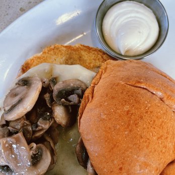 The Counter - Mushroom Swiss Burger (custom) - Burgers Near Me - Honolulu, Hawaii The Counter - Mushroom Swiss Burger (custom) - Burgers Near Me - Honolulu, Hawaii