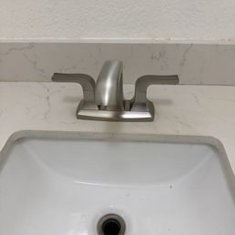 Replaced leaky faucet