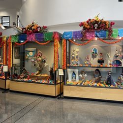 Sahara West Library - Day of the Dead exhibit