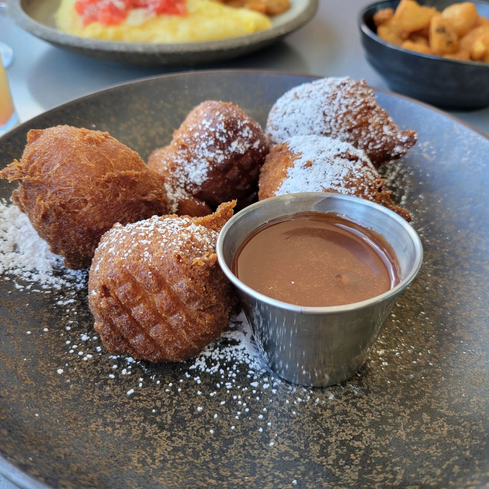 Goodale Station - Pancake Fritters - New American Near Me - Columbus, Ohio Goodale Station - Pancake Fritters - New American Near Me - Columbus, Ohio