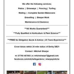 Mitchells Gardens - Business flier