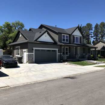 CKD Rain Gutters - a home in the suburbs - Gutter Services Near Me CKD Rain Gutters - a home in the suburbs - Gutter Services Near Me