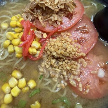 Ginjo Ramen - Veggie Ramen close up - Ramen Near Me - Pasadena, California Ginjo Ramen - Veggie Ramen close up - Ramen Near Me - Pasadena, California