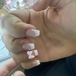 Very cute nails!  Worth the price to get exactly what you want!