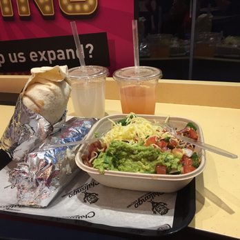 Chilango - Prawn burrito's and a delicious vegetarian salad. - Mexican Near Me - London, XGL