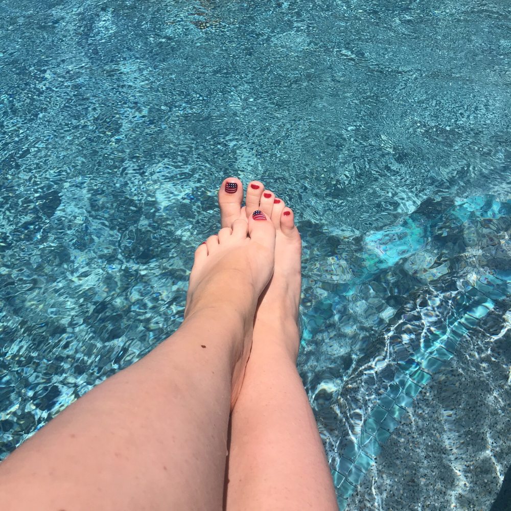 Style Nails & Spa - Cindy did an amazing job on my patriotic toes. I am so happy I found this place. - Nail Salons Near Me - Oceanside, California