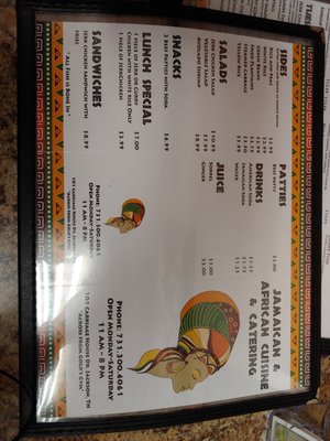 Menu photo 4 Jamaican & African Cuisine Jackson, TN