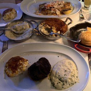 Ocean 48 - Petite Filet Mignon, Corn Crème Brûlée, Boursin Cheese Whipped Potatoes - Seafood Near Me - Newport Beach, California Ocean 48 - Petite Filet Mignon, Corn Crème Brûlée, Boursin Cheese Whipped Potatoes - Seafood Near Me - Newport Beach, California