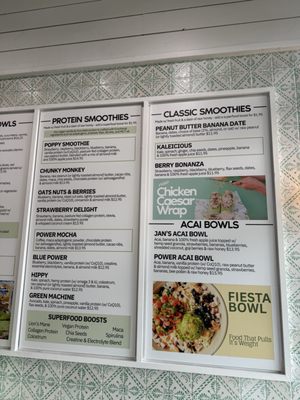Menu photo 1 Jan's Health Bar Irvine, CA Menu photo 1 Jan's Health Bar Irvine, CA