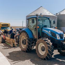 Pure Country Harvest - Farm tour 2023 with restaurant owners who use Pure Country Farms beef and pork products.