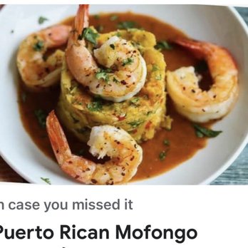 La Caribeña Restaurant - Show this to the cooks. This is how you make Mofongo! - Latin American Near Me - Milwaukee, Wisconsin