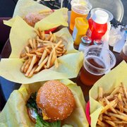 French Fries 1/3 Cheeseburger