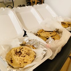 Panaderia Y Pupuseria - Delicious pupusas!! We ended up taking 10 more to-go