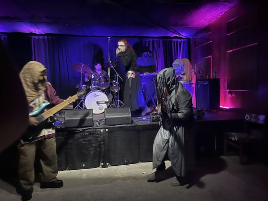 Rubber Gloves Rehearsal Studio by null