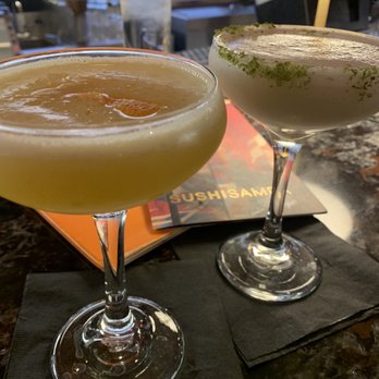 Sushisamba - Right - coconut matcha sour - Asian Fusion Near Me - Las Vegas, Nevada