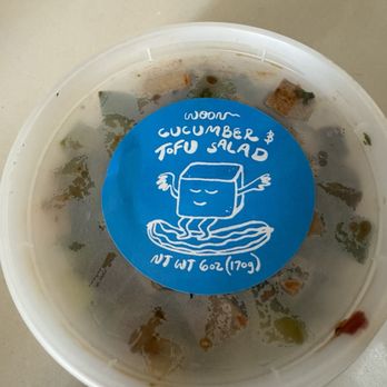 Woon - Chilled Cucumber & Tofu Salad 涼拌豆干黃瓜 - Chinese Near Me - Los Angeles, California
