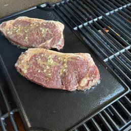Steaks on the Grill!