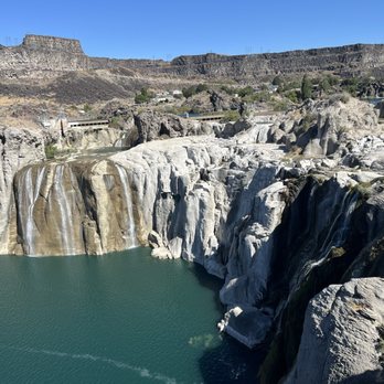 Shoshone Falls Park - Very low water flow in mid September - Parks Near Me - Twin Falls, Idaho