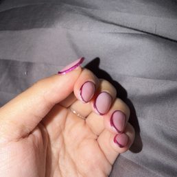Builder gel fill design