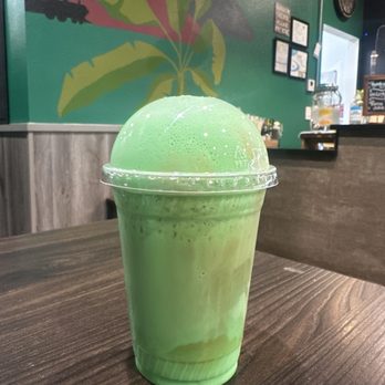 Kedai Indonesian Cafe - Pandan Latte - Coffee & Tea Near Me - Upland, California