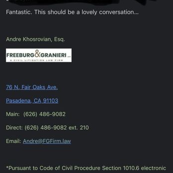 Freeburg & Granieri - Employment Law Near Me - Pasadena, California