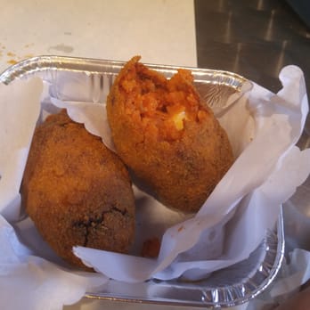 Supplì - Arancini with tomato sauce and mozzarella - Pizza Near Me - Rome, RM Supplì - Arancini with tomato sauce and mozzarella - Pizza Near Me - Rome, RM