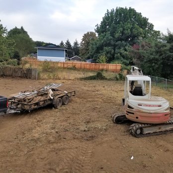 Track Works - Site prep after - Demolition Services Near Me