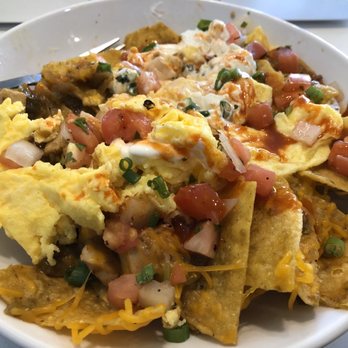 Over Easy - Ancala - Chicken Chilaquiles - Breakfast & Brunch Near Me - Scottsdale, Arizona Over Easy - Ancala - Chicken Chilaquiles - Breakfast & Brunch Near Me - Scottsdale, Arizona
