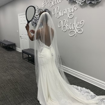 Bella Bianca Bridal Couture - Go ahead and purchase your veil from there as well. I got mine at my 1st fitting after some research - just get it there. - Bridal Near Me - Oakbrook Terrace, Illinois Bella Bianca Bridal Couture - Go ahead and purchase your veil from there as well. I got mine at my 1st fitting after some research - just get it there. - Bridal Near Me - Oakbrook Terrace, Illinois