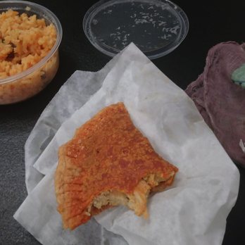Lorenzos Cabana - I was going in yall, my bad...thats the chicken empanada. - Puerto Rican Near Me - Westville, New Jersey Lorenzos Cabana - I was going in yall, my bad...thats the chicken empanada. - Puerto Rican Near Me - Westville, New Jersey