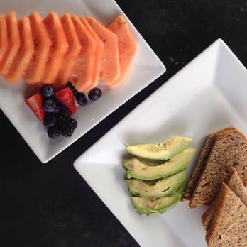Seamonster Lounge - Vegan options: melon plate 5$, avocado and toast side 2$ ! Total with tax only 7.50$ amazinggg - Jazz & Blues Near Me - Seattle, Washington